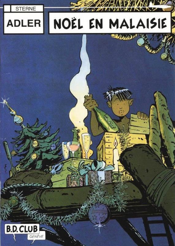 Noël en Malaisie - Série Adler par René Sterne - Couverture