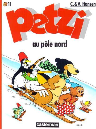 Petzi au pôle Nord - Série Petzi - 9782203325111