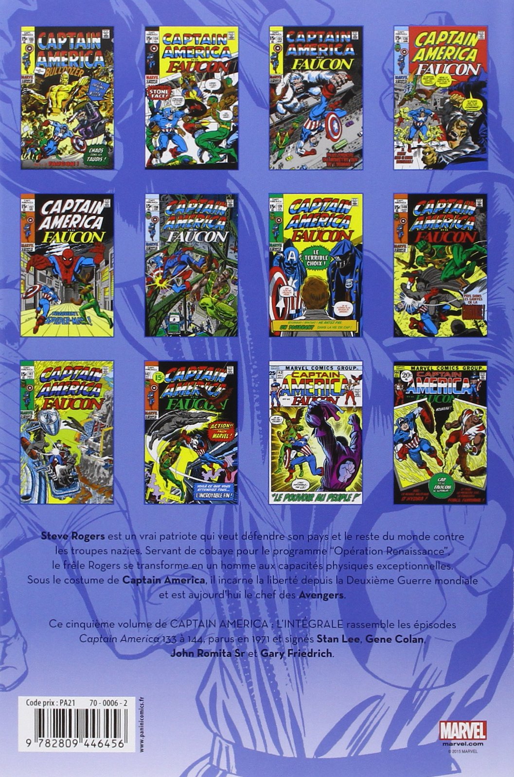Captain America Intégrale 1971 - Extrait 1