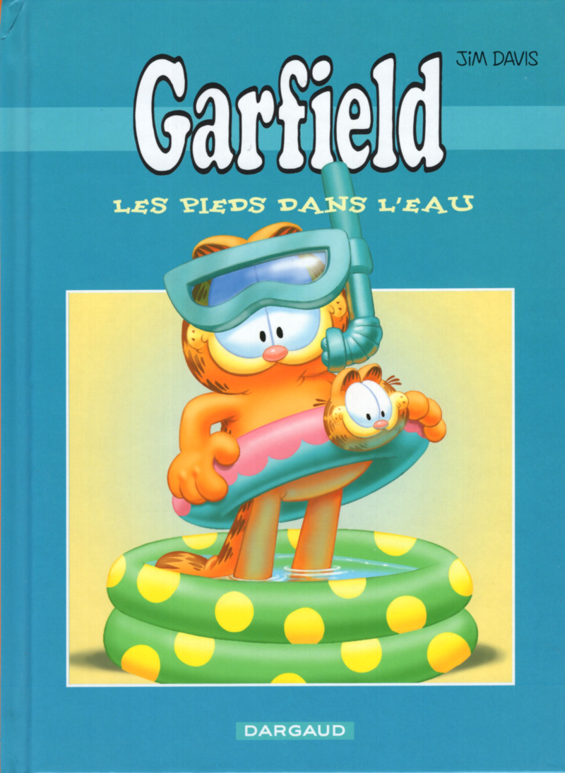 Pieds dans l'eau (Les) - Série Garfield par Jim Davis - Couverture