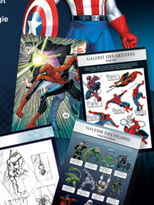 Pub Télé en version québecoise : La collection Marvel Comics (Hachette Collections) - 2014