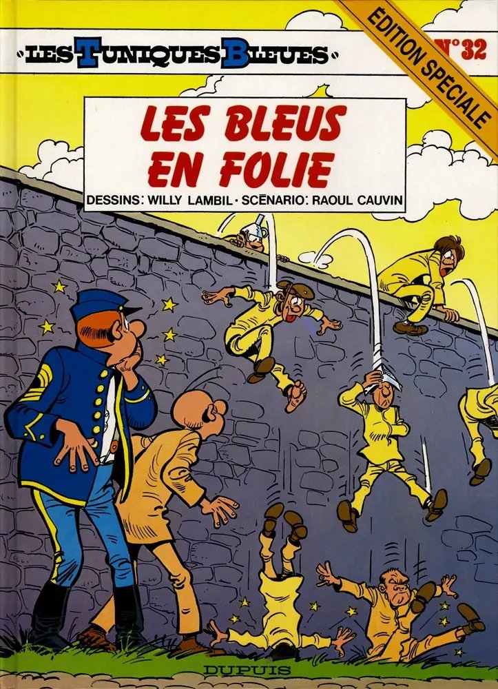 Bleus en folie (Les) - Série Tuniques Bleues (Les) - 9782800123639