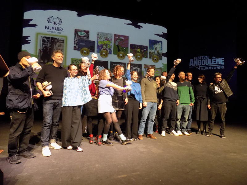 Angoulême 2025 : Les prix et le palmarès officiel
