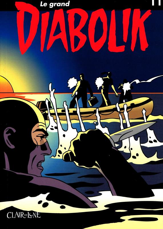 Grand Diabolik (Le) 11 - Série Grand Diabolik (Le) par Patricia Martinelli, Mario Gomboli, Tito Faraci, Paolo Zaniboni, Sergio Zaniboni, Pierluigi Cerveglieri et Emmanuele Barison - Couverture