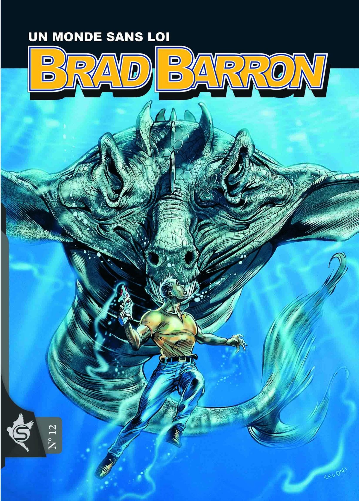 Monde sans loi (Un) - Série Brad Barron par Tito Faraci et Anna Lazzarini - Couverture