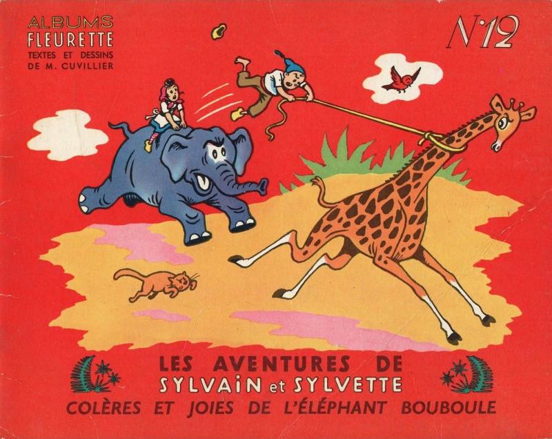 Colères et joies de l'éléphant Bouboule - Série Sylvain et Sylvette (Triomphe)