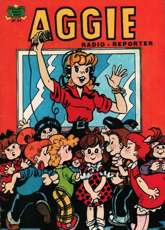 Aggie radio-reporter - Série Aggie par Anne Chatel - Couverture