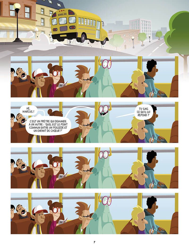 Caïd du lycée (Le) - Extrait 1