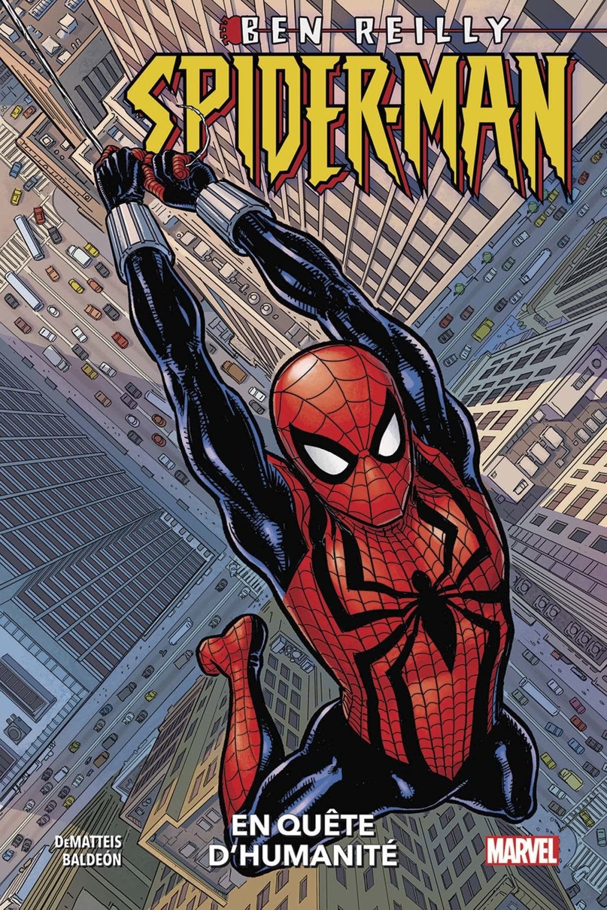 Ben Reilly - En quête d'humanité - Série Spider-Man par John Marc Dematteis et David Baldeon - Couverture