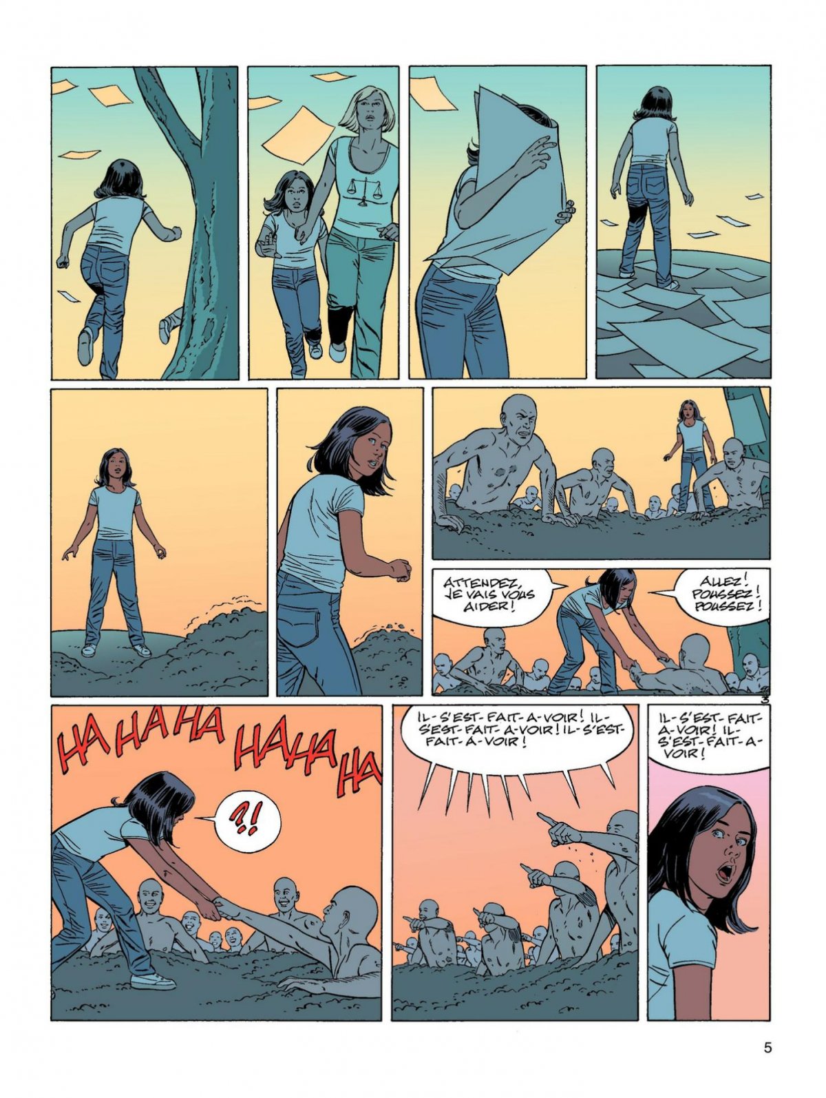 Secrets, Cavale 1 - Extrait 1