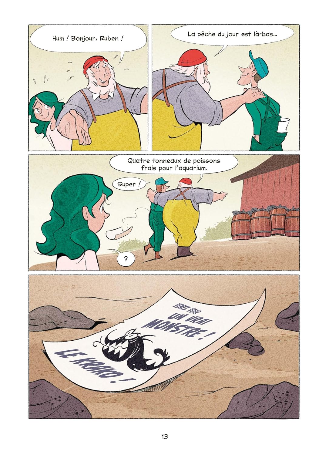 Ophélia et le Kraken - Extrait 1