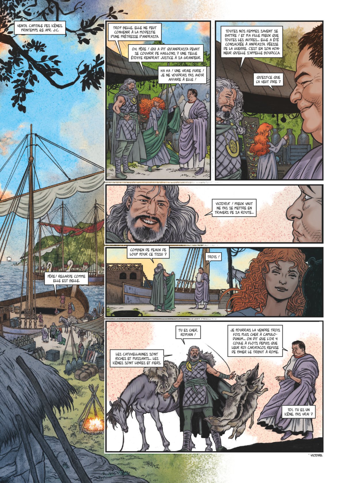 Boudicca, la furie celte 1 - Extrait 1