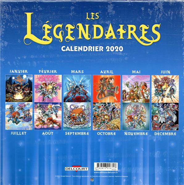 Légendaires - Calendrier 2020 - Extrait 1