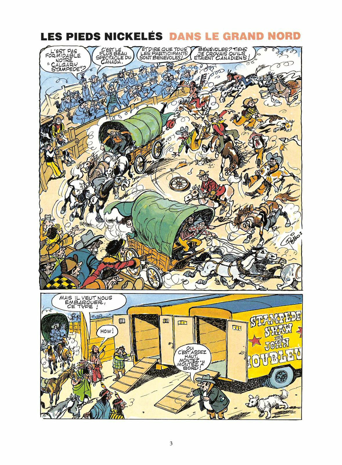 Pieds Nickelés dans le grand Nord (Les) - Extrait 1