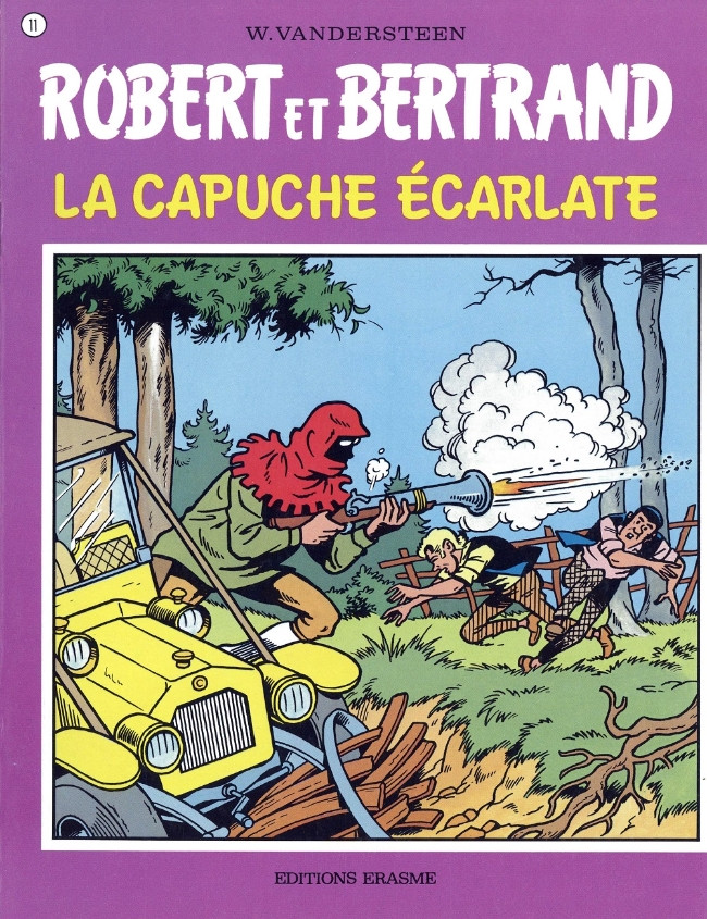 Capuche écarlate (La) - Série Robert et Bertrand par Willy Vandersteen - Couverture