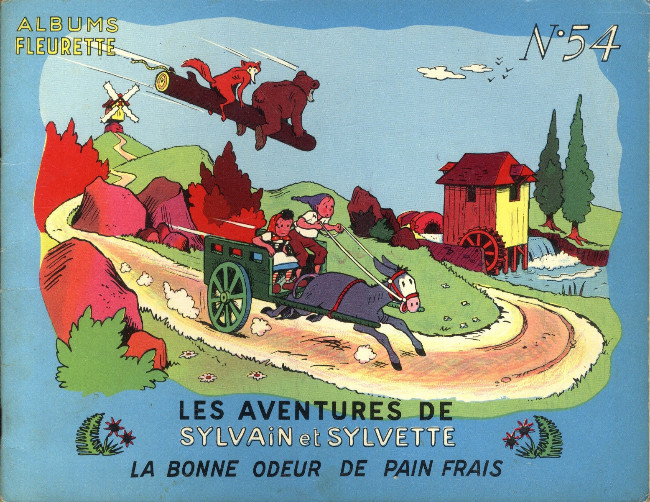 Bonne odeur de pain frais (La) - Série Sylvain et Sylvette par Claude Dubois - Couverture