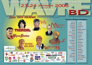 Deuxièmes rencontres BD en Brabant Wallon les 23 et 24 septembre 2006