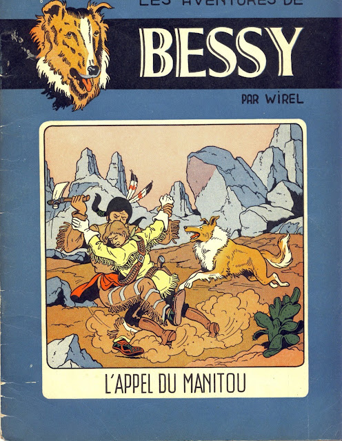 L'appel du manitou - Série Bessy par Willy Vandersteen et Karel Verschuere / Wirel - Couverture