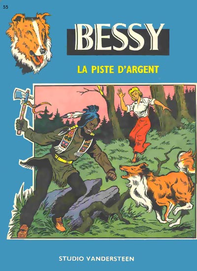La piste d'argent - Série Bessy par Willy Vandersteen - Couverture