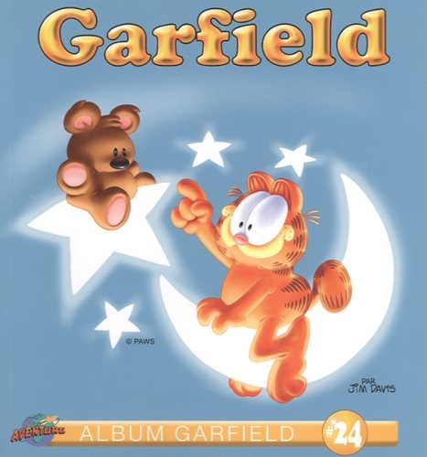 Garfield 24 - Série Garfield (Presses Aventures) par Jim Davis - Couverture