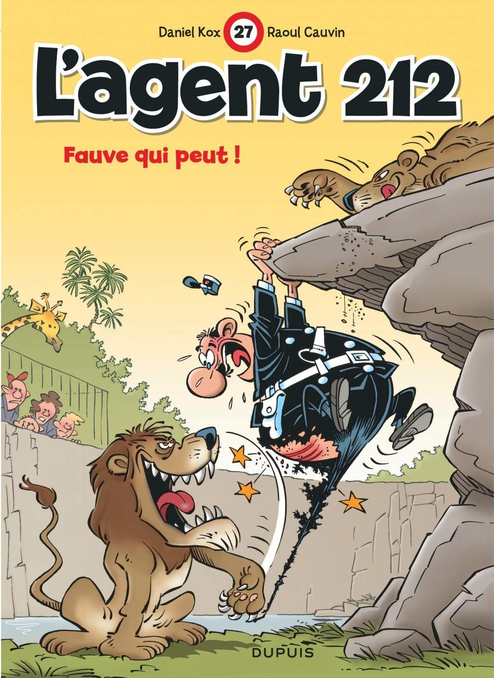 Fauve qui peut ! - Série Agent 212 (L') par Raoul Cauvin et Daniel Kox - Couverture