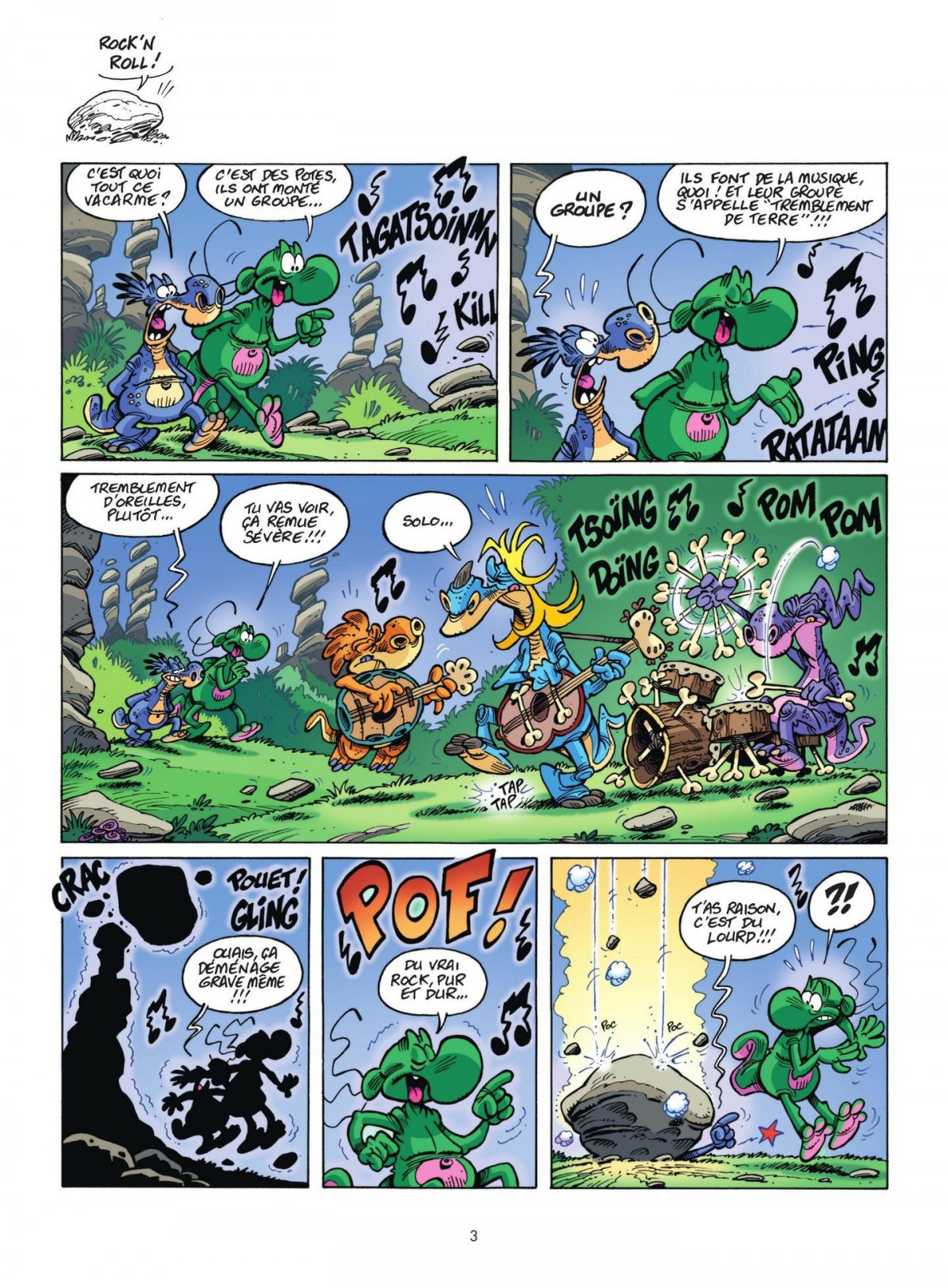 Nouvelles Aventures Apeupréhistoriques De Nabuchodinosaure (Les) 2 - Extrait 1