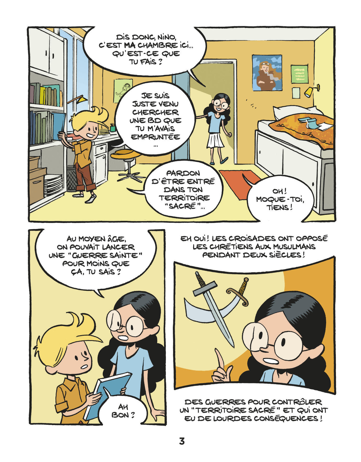 Croisades (Les) - Conflits en Terre sainte - Extrait 1