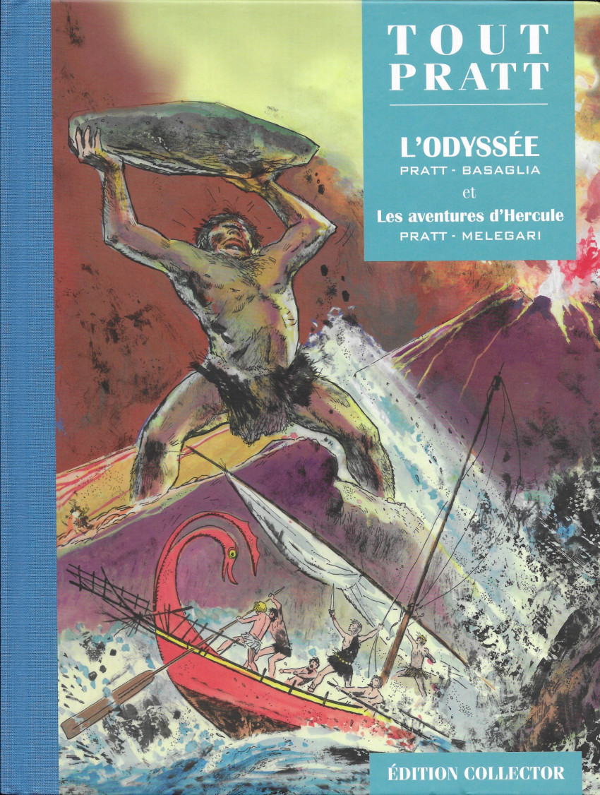Odyssée et Les aventures d'Hercule (L') - Série Tout Pratt par Franca Basaglia, Vezio Melegari et Hugo Pratt - Couverture