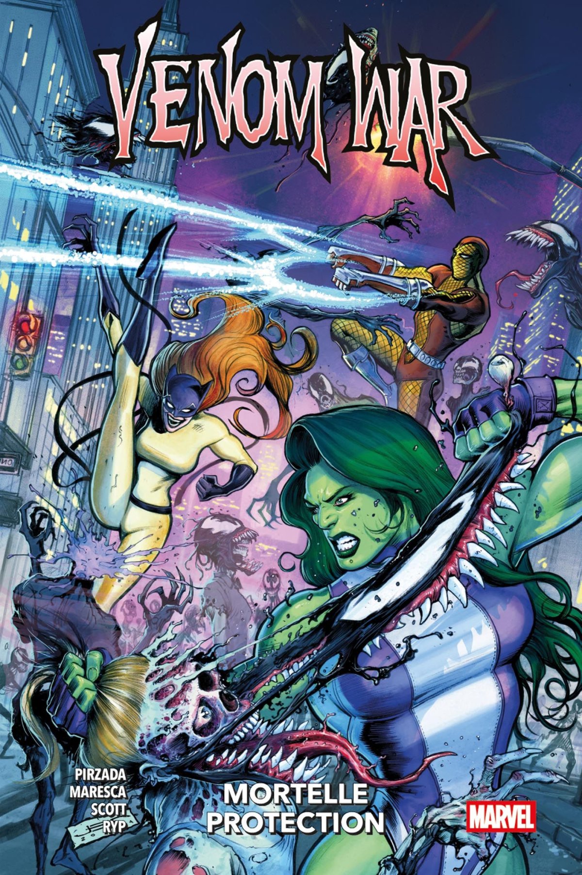 Mortelle protection - Série Venom War par Sabir Pirzada, Scott Cavan, Luca Maresca et Juan Jose Ryp - Couverture