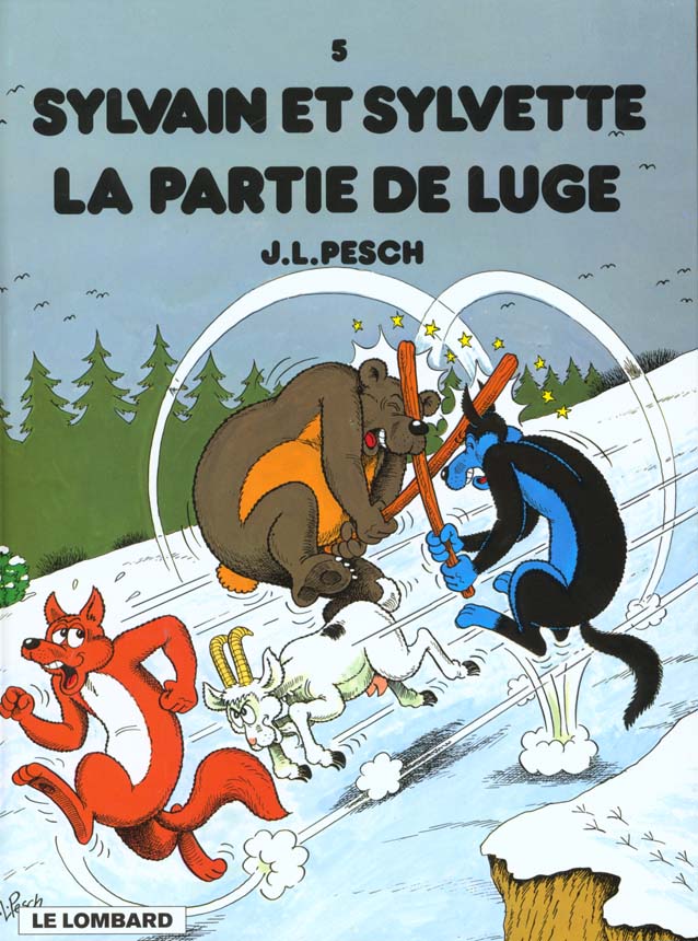 Partie de luge (La) - Série Sylvain et Sylvette - 9782803609741
