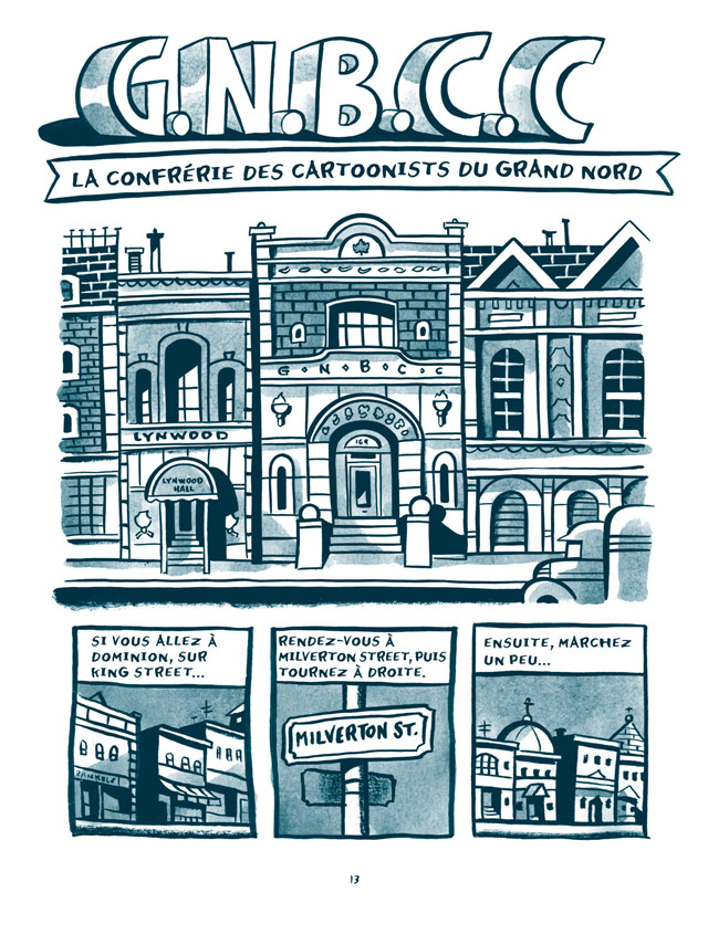 Confrérie des cartoonists du Grand Nord (La) - Extrait 1