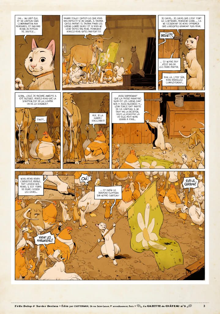 Château des animaux (Le) - Gazette 8 - Extrait 1