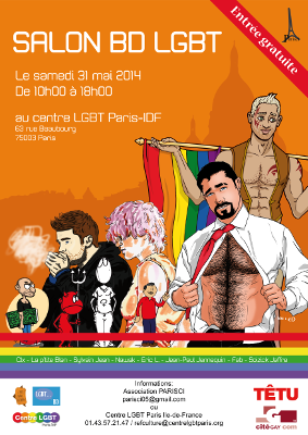 Premier salon de l'illustration et de la BD LGBT