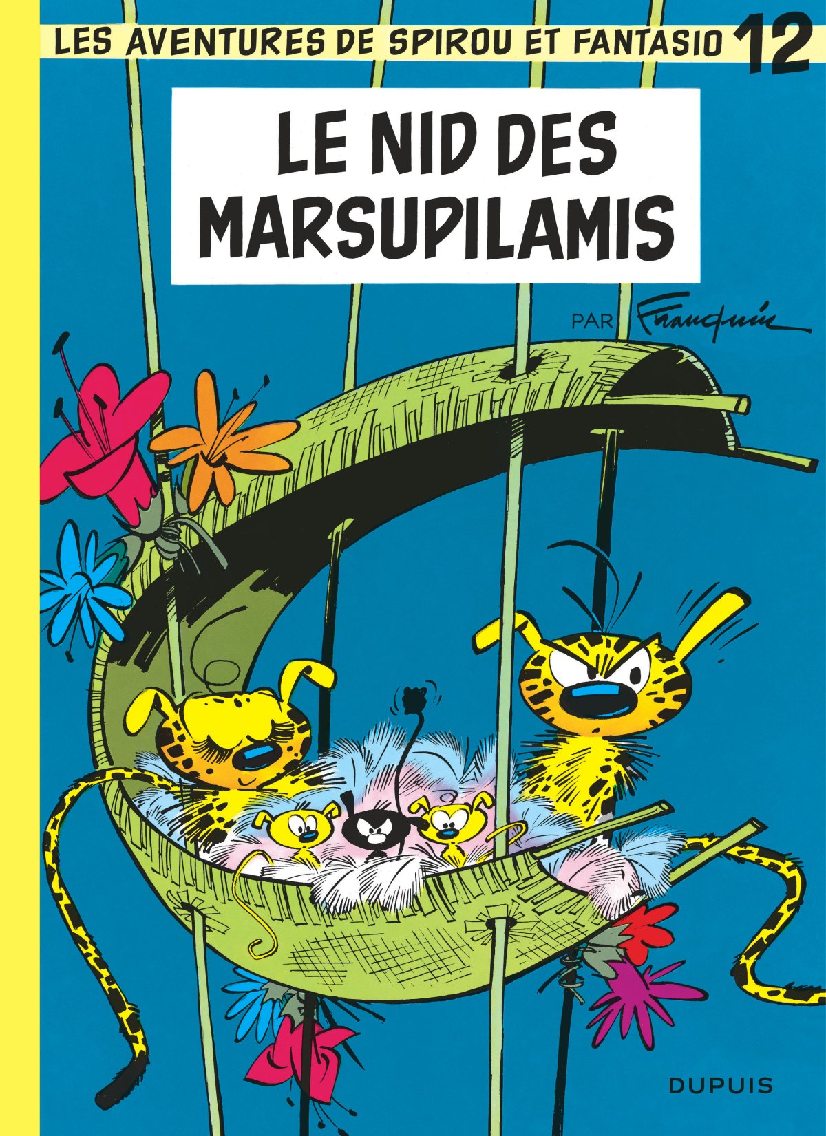 Nid des Marsupilamis (Le) - Série Spirou et Fantasio par Michel Greg et André Franquin - Couverture