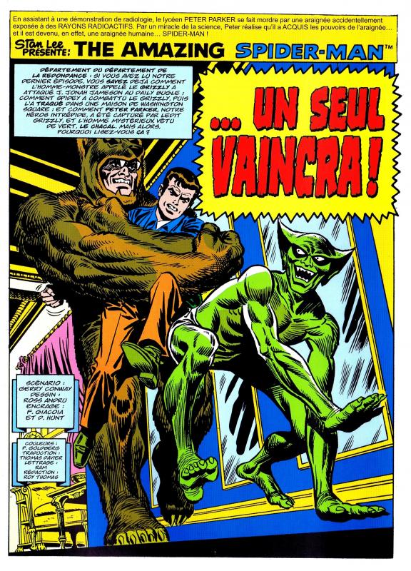 Spider-Man Intégrale 1975 - Extrait 1