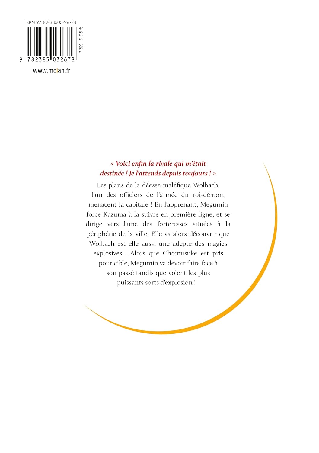 Roman Konosuba 9 - Extrait 1