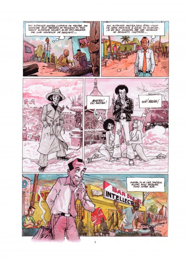 Retour en France d'Alphonse Madiba dit Daudet (Le) - Extrait 1