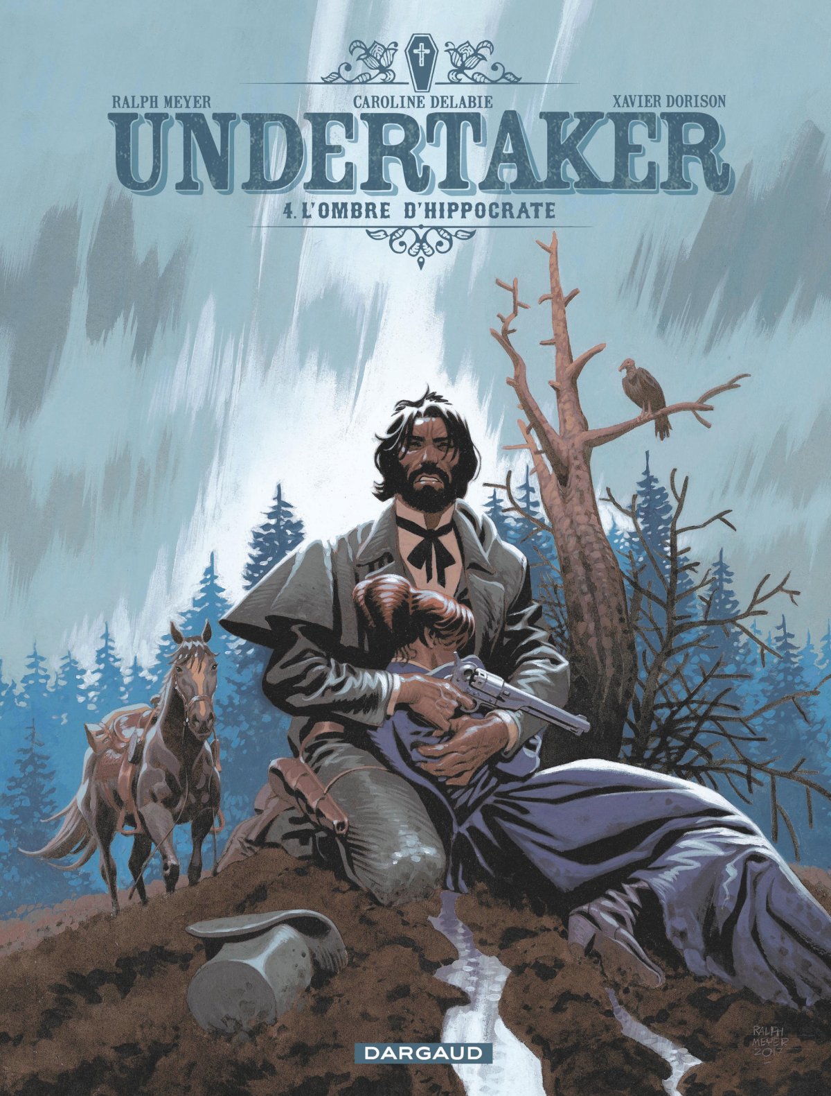 Ombre d'Hippocrate (L') - Série Undertaker par Xavier Dorison et Ralph Meyer - Couverture