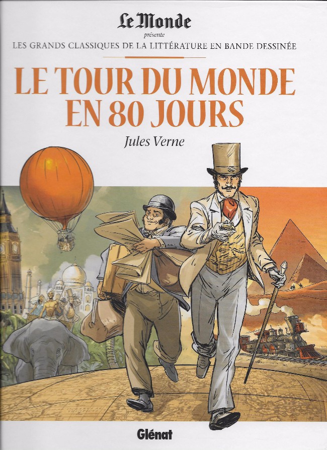 Tour du monde en 80 jours (Le) - Série Incontournables de la littérature en BD (Les) - 3780515102990