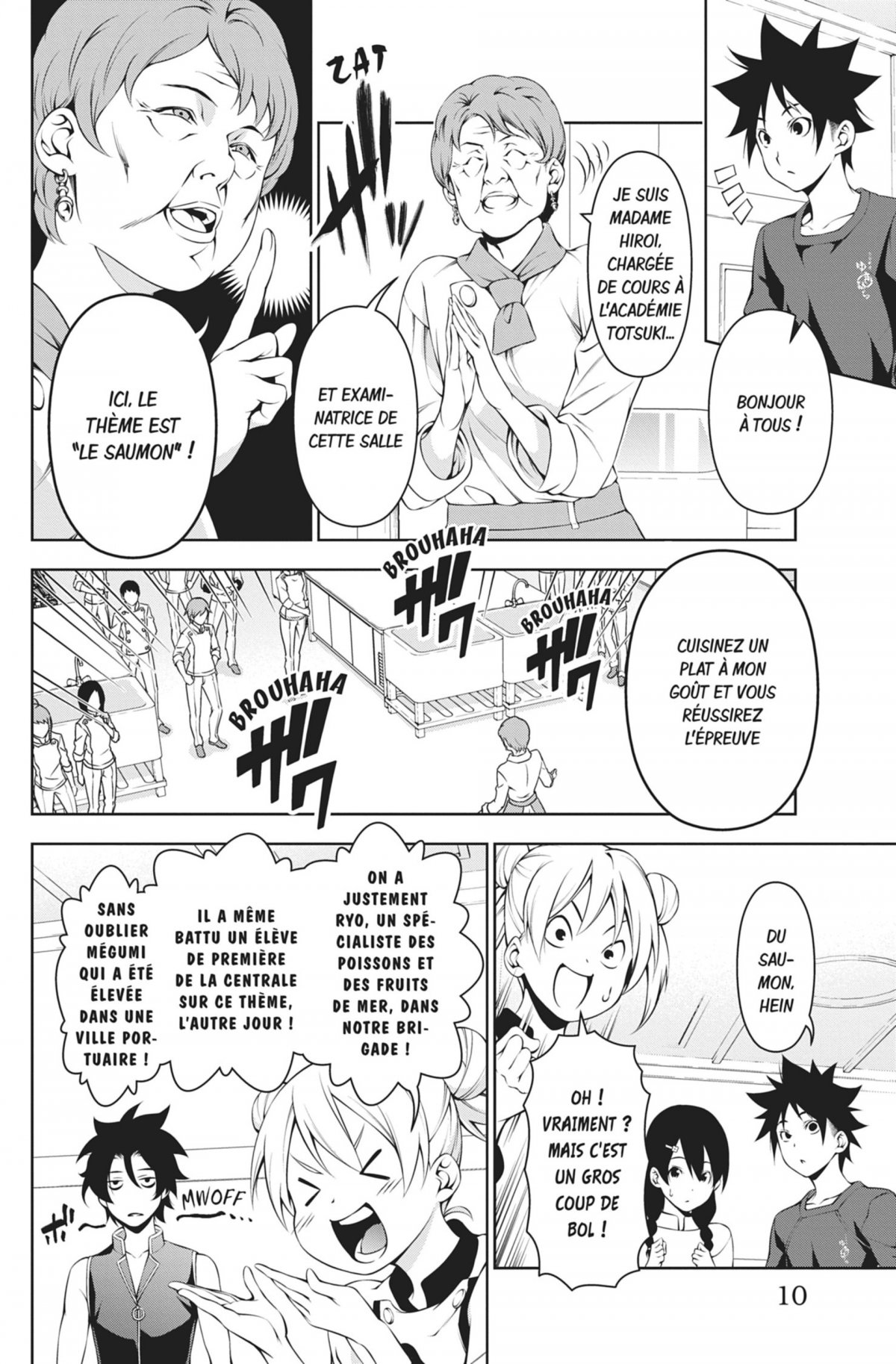 Food wars ! 21 - Extrait 1