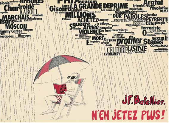 N'en jetez plus ! par Jean-François Batellier - Couverture