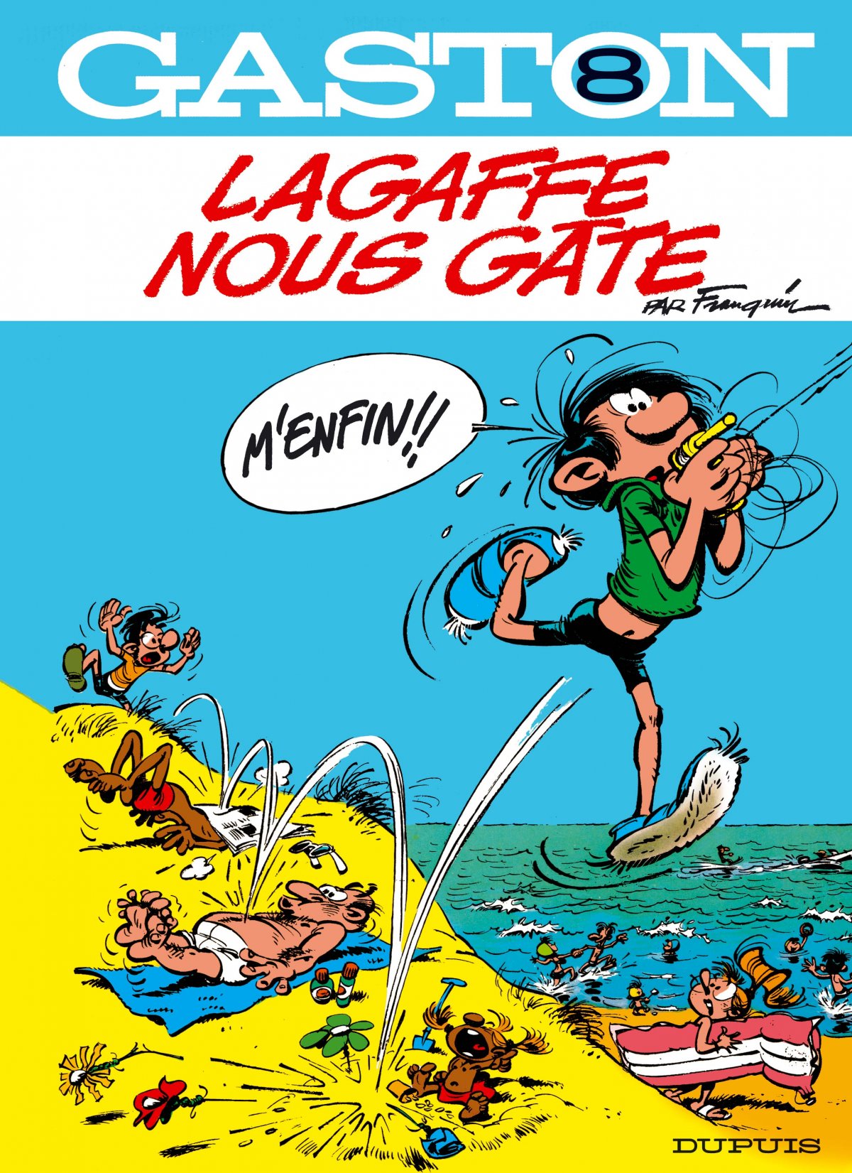 Lagaffe nous gâte - Série Gaston (série classique) par André Franquin - Couverture