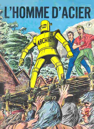 Mine d'or (La) - Le Navire déserté - Série Archie l'homme d'acier par Ted Cowan - Couverture