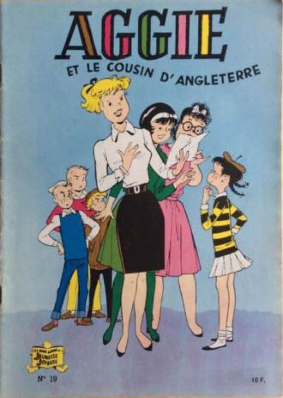 Aggie et le cousin d'Angleterre - Série Aggie par Paulette Blonay et Al. G. - Couverture