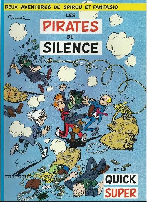 Pirates du silence (Les) - Série Spirou et Fantasio - 9782800100128