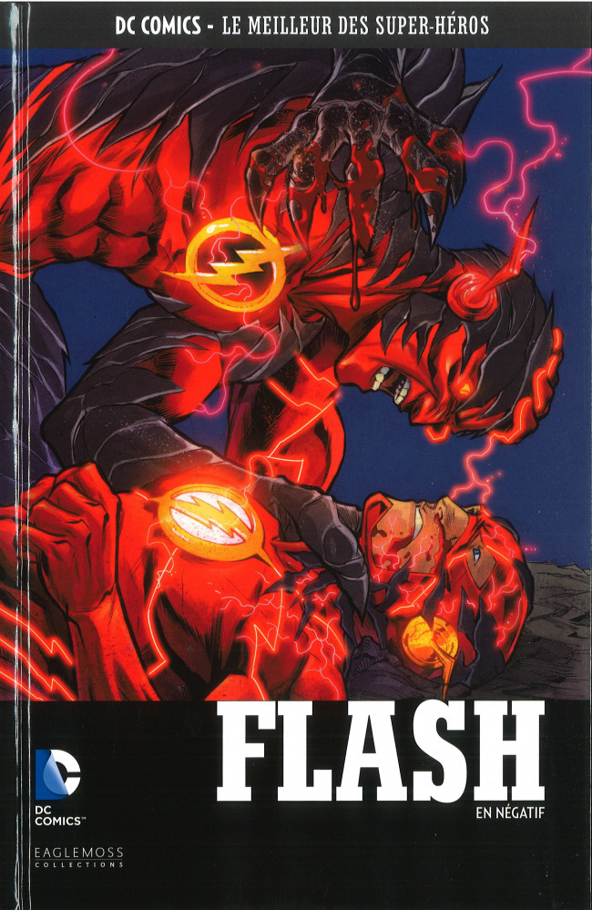 Flash - En Négatif - Série DC Comics - Le Meilleur des Super-Héros (Eaglemoss) par Francis Manapul - Couverture