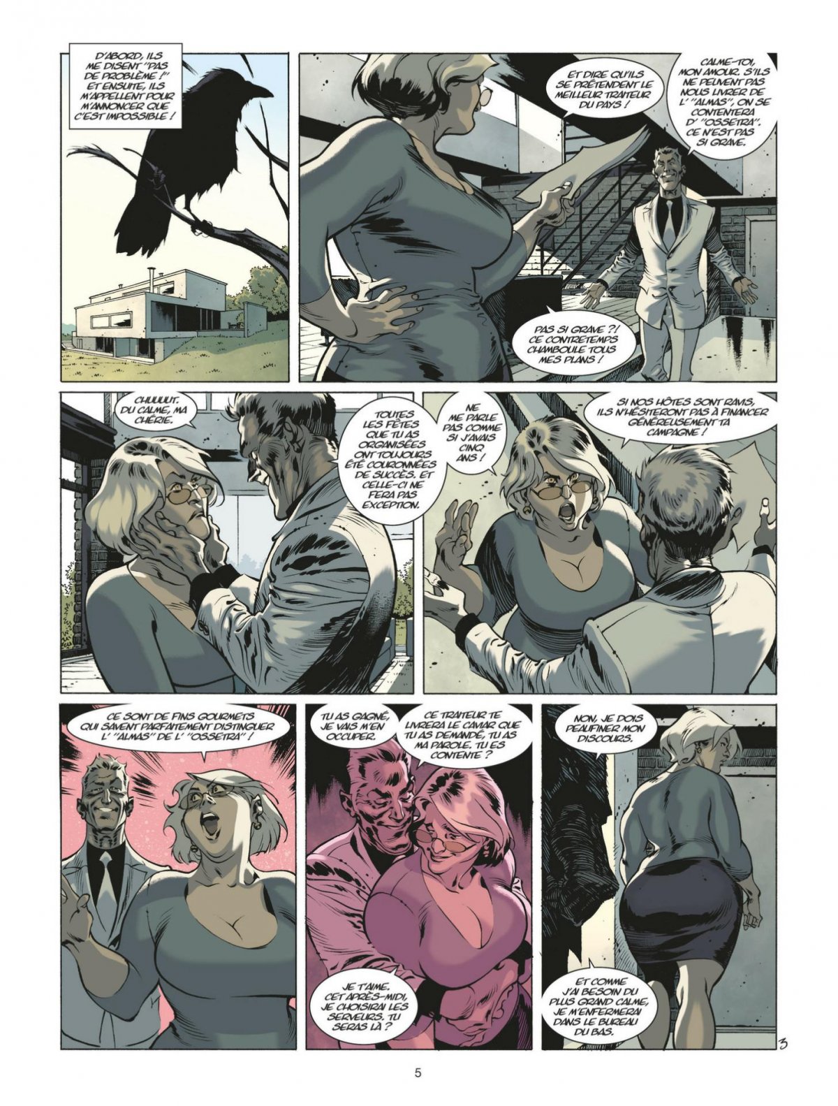 Trois corbeaux - Extrait 1