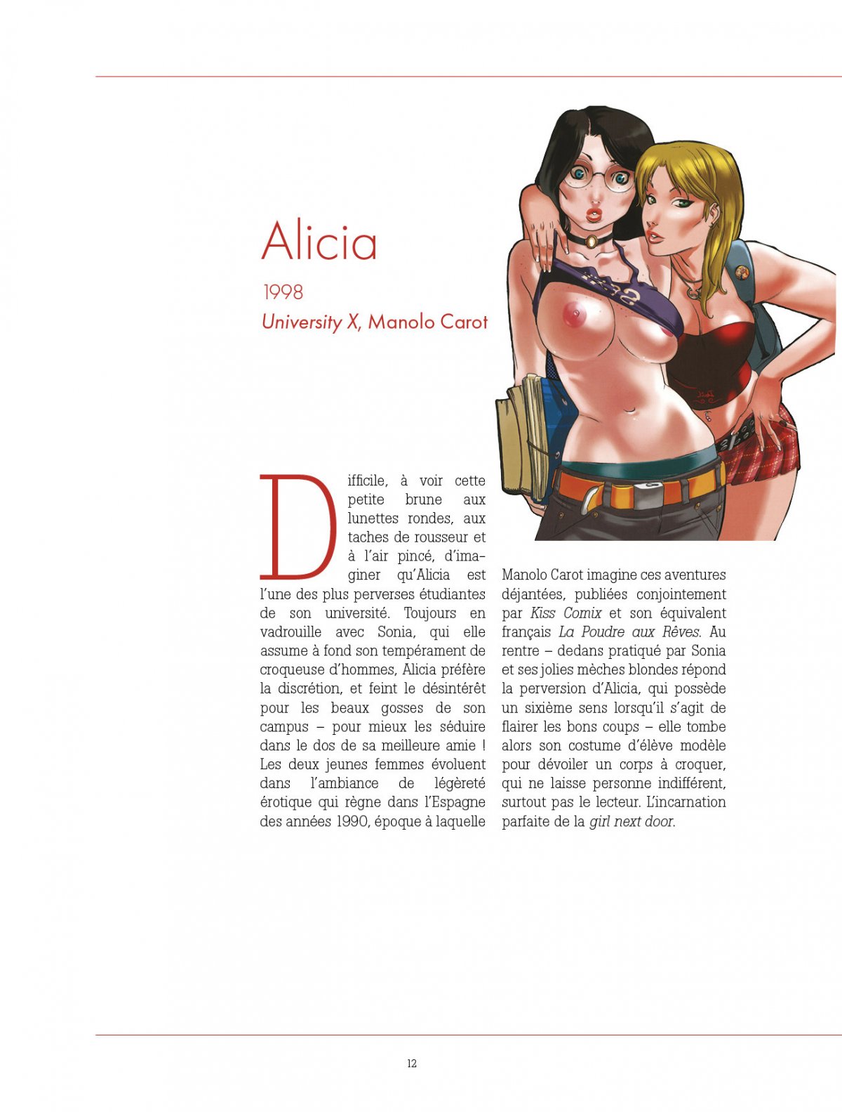 Plus belles filles de la BD érotique (Les) - Extrait 1