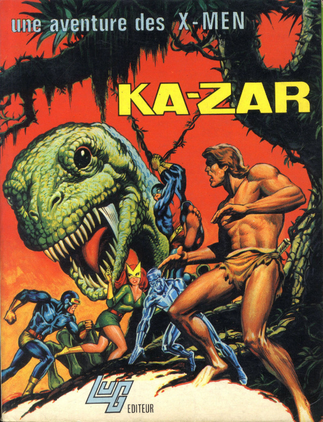 Ka-Zar - Une aventure des X-Men par Roy Thomas, Tom Palmer et Neal Adams - Couverture