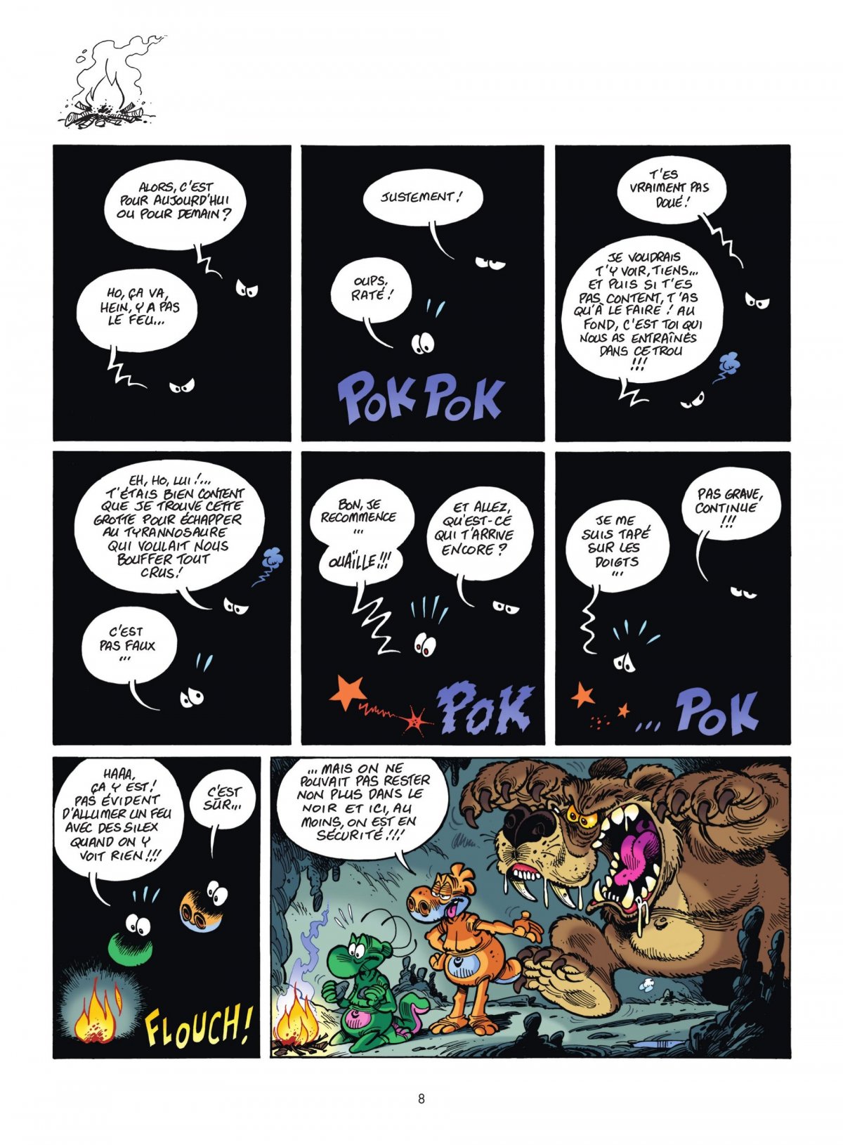 Nouvelles Aventures Apeupréhistoriques De Nabuchodinosaure (Les) 2 - Extrait 1